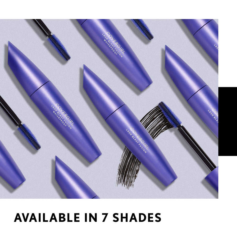 COVERGIRL oversized mascara brush close-up for fuller coverage