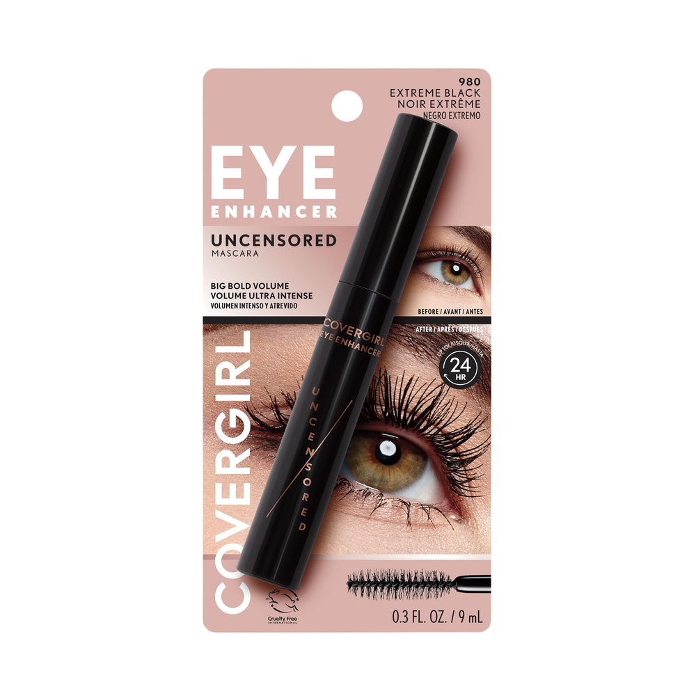 COVERGIRL wand close-up highlighting brush fibers for precise application