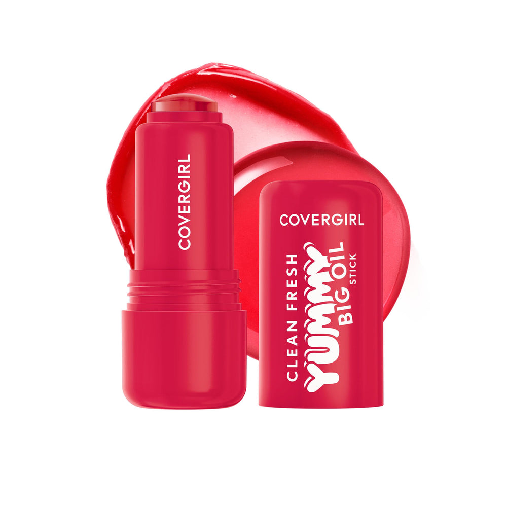 COVERGIRL My Strawbooty front packaging showing glossy stick finish and flavor