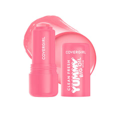COVERGIRL oil stick front view showing compact tube and shade, convenient for touch-ups