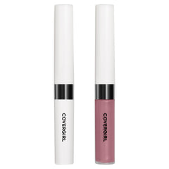 COVERGIRL open two-step kit showing color and topcoat for easy application