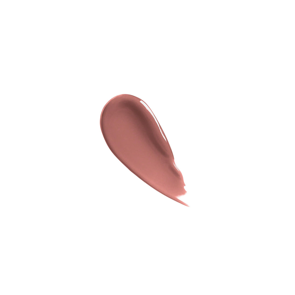 COVERGIRL lipstick swatch close-up showing true 930 medium warm tone, accurate color preview benefit