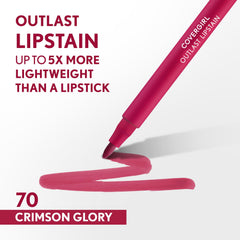 COVERGIRL precise pen-like applicator tip for accurate lining and filling
