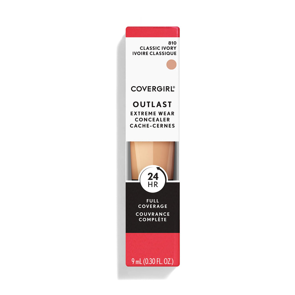 COVERGIRL concealer texture swatched on arm showing blendability