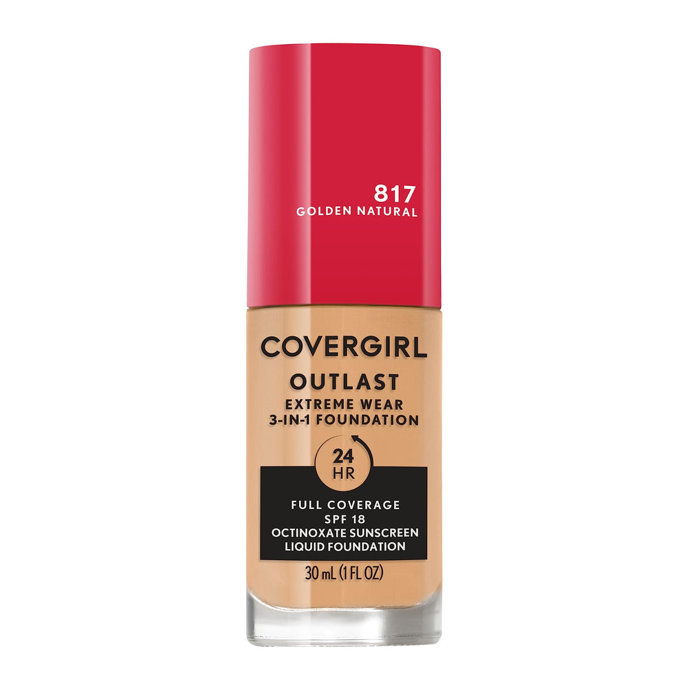 COVERGIRL front bottle showing product packaging and clear branding for easy identification