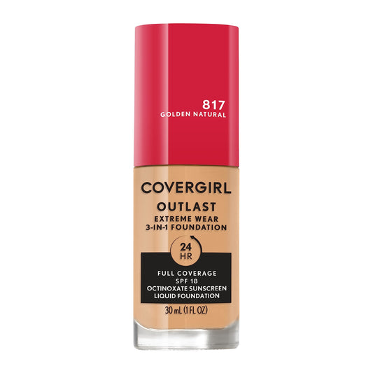 COVERGIRL front bottle showing product packaging and clear branding for easy identification