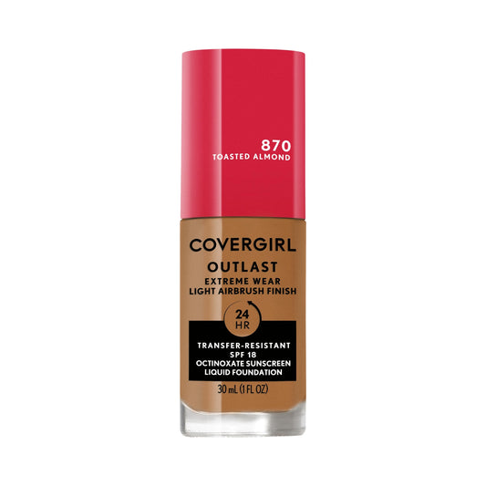 Covergirl Outlast front bottle showing product branding and shade