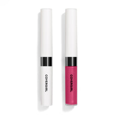 COVERGIRL Outlast front packaging showing vibrant fuchsia color and compact design