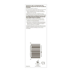 COVERGIRL Outlast packaging ingredients label showing cruelty-free certification reassurance