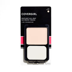 COVERGIRL compact front showing Ivory shade and branding for easy shade ID and travel convenience