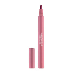 COVERGIRL Outlast lipstain front packaging shows color and compact design benefit