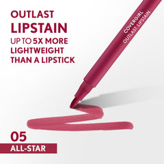 COVERGIRL Outlast precise tip close-up for accurate application and neat lip edges