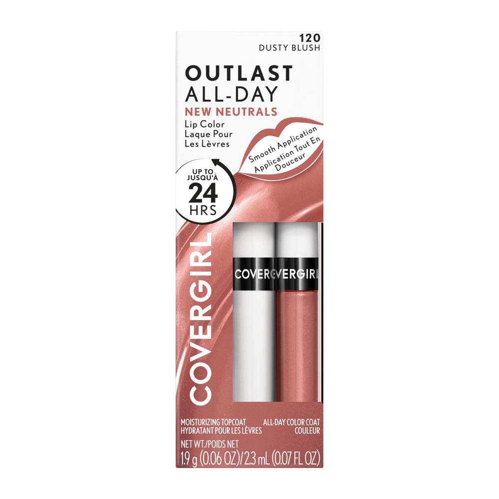 COVERGIRL size comparison beside everyday item for scale and portability