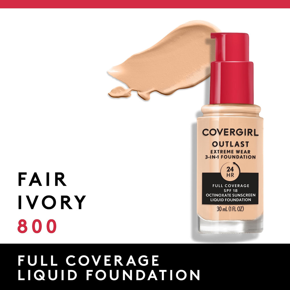 COVERGIRL multiple shade swatches showing variety and match options