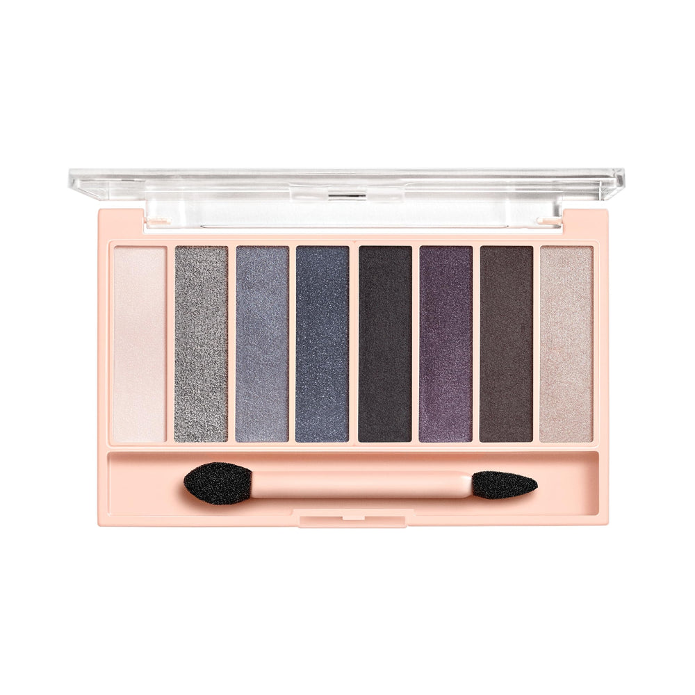 COVERGIRL palette swatches close-up demonstrating pigment payoff and blendable textures