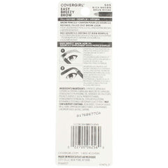 COVERGIRL pencil tip close-up showing silky texture and fine point for precise, natural-looking brow strokes