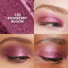 COVERGIRL texture swipe on arm reveals creamy shimmer and buildable color