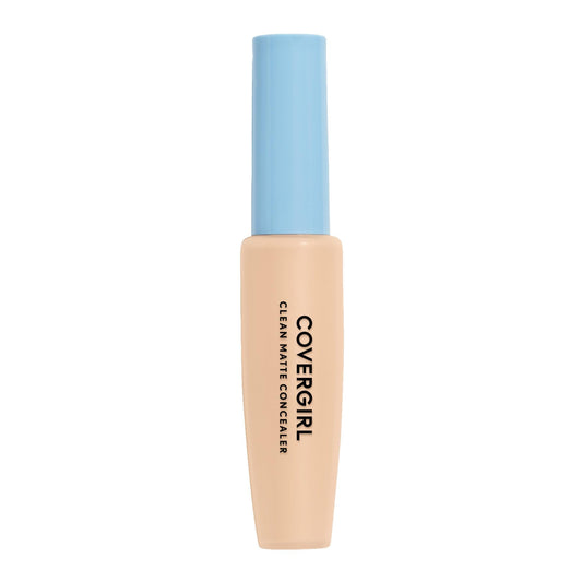 COVERGIRL front tube showing product branding and shade, clear everyday coverage