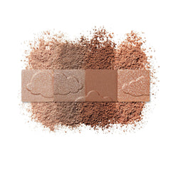 COVERGIRL shimmering beige fingertip swatch demonstrating one-swipe pigment