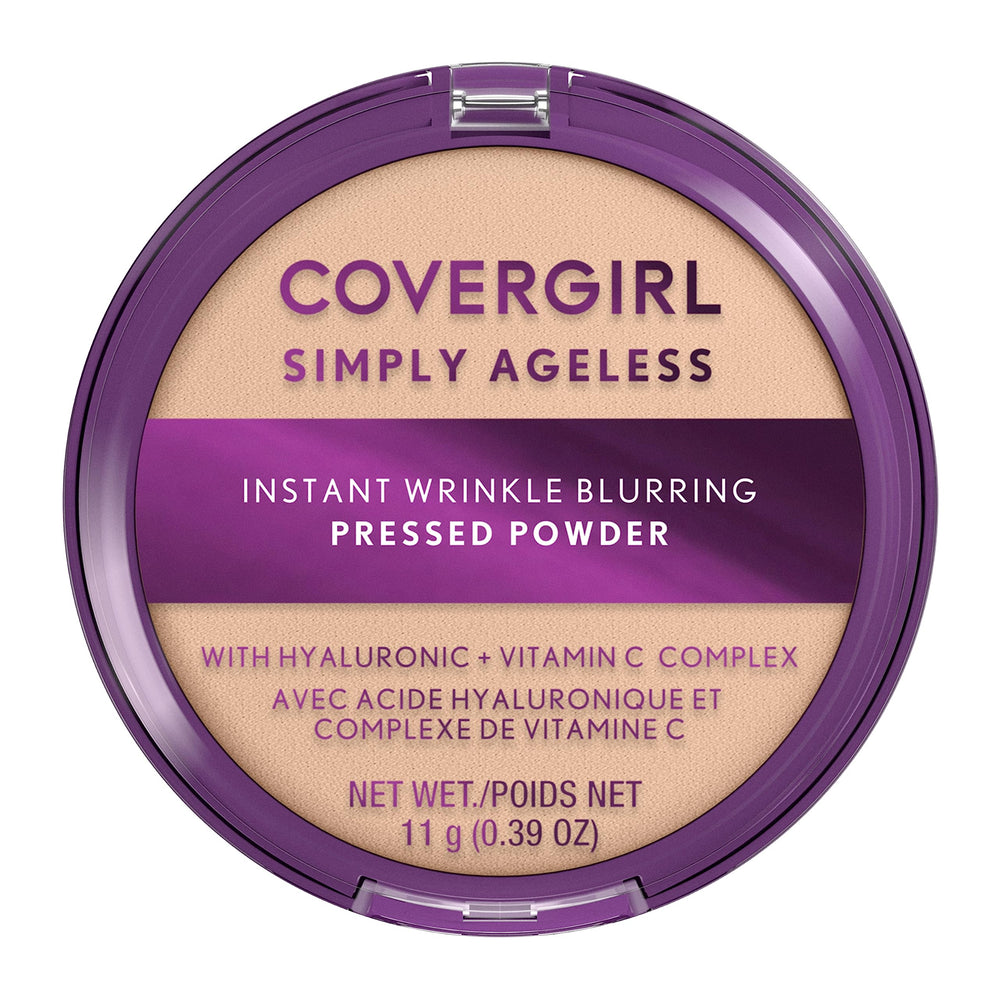 COVERGIRL compact front view showing sleek packaging and portable design