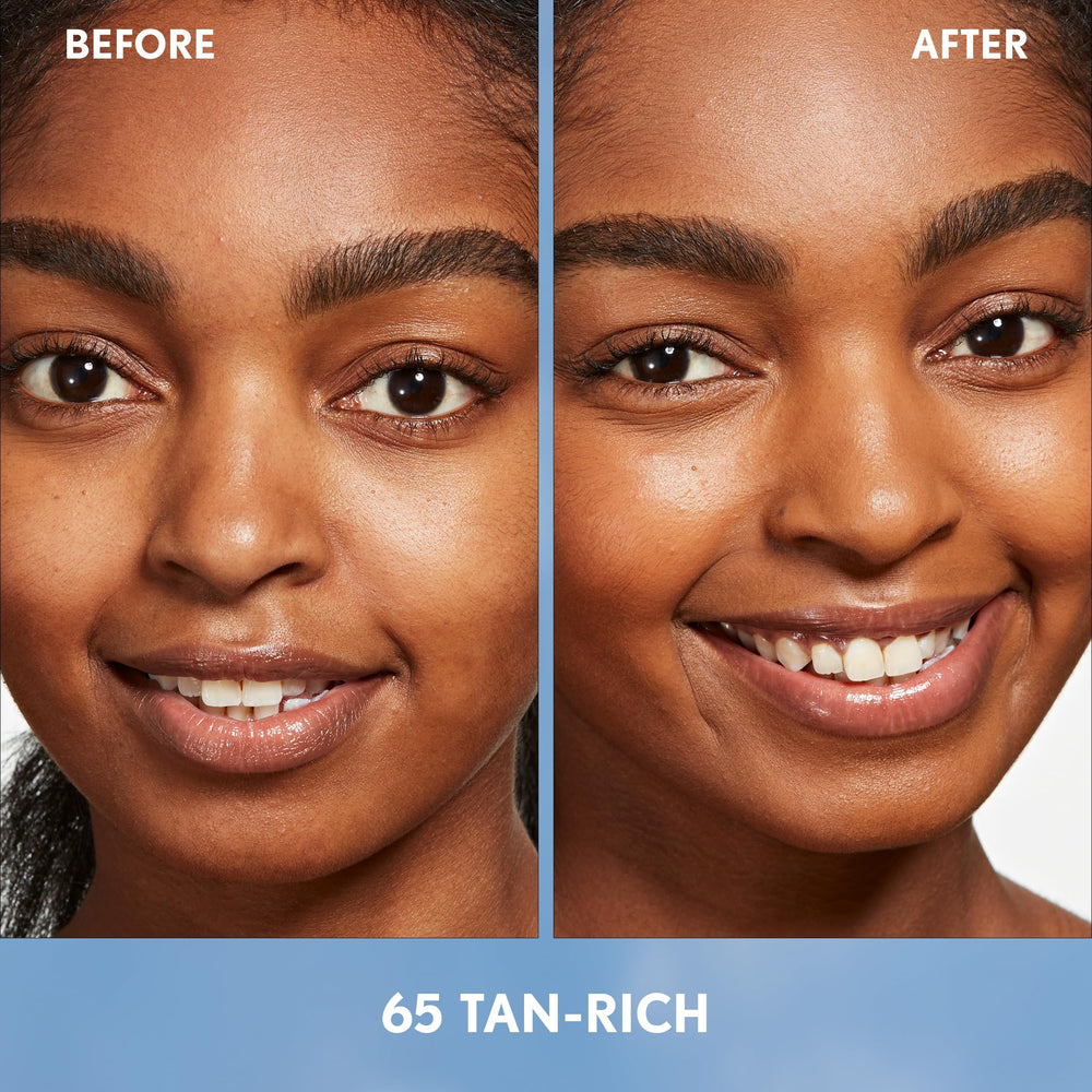 COVERGIRL gel texture close-up revealing water-rich formula for instant skin refreshment