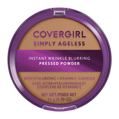COVERGIRL compact front view showing sleek design and travel-ready benefit