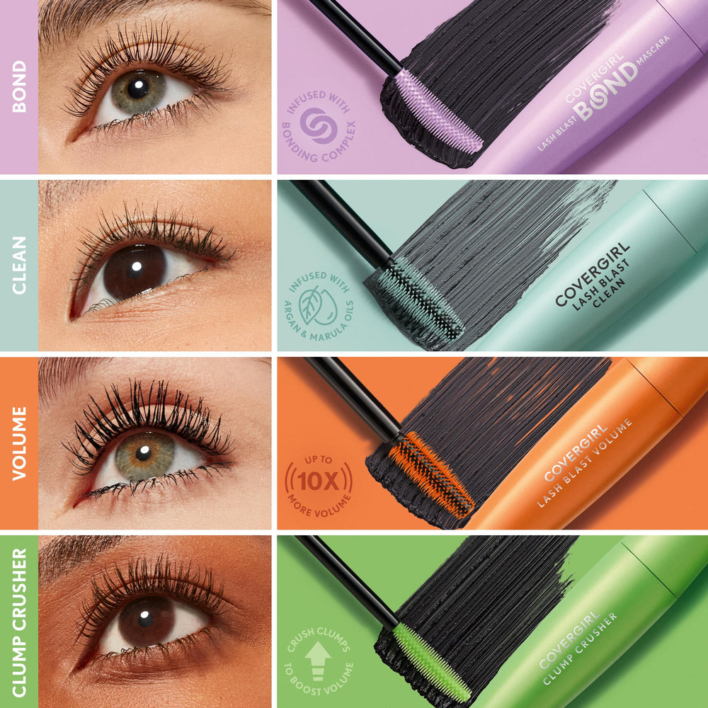 COVERGIRL products next to coin showing compact size and travel benefit