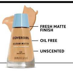 COVERGIRL held in hand for scale showing compact, travel-friendly size