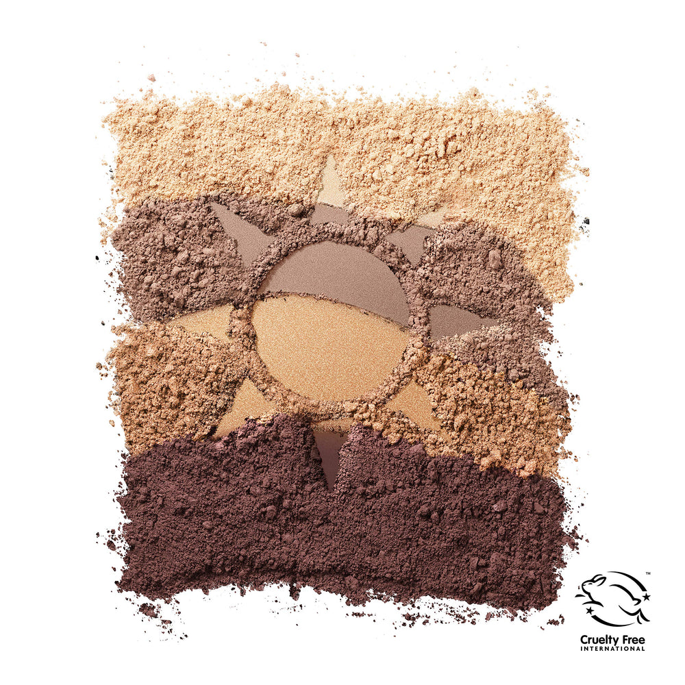 Covergirl close-up of powder texture showing blendable, pigmented finish