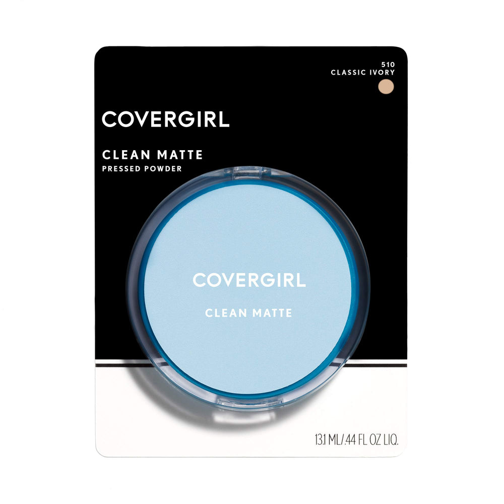 COVERGIRL close-up of finely milled powder texture for lightweight wear