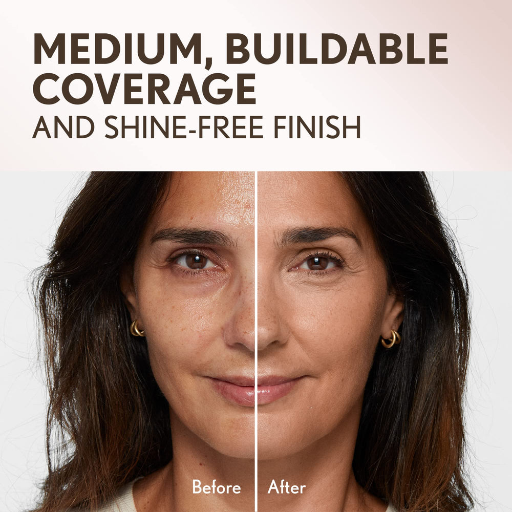 COVERGIRL powder texture close-up highlighting finely-milled, breathable finish