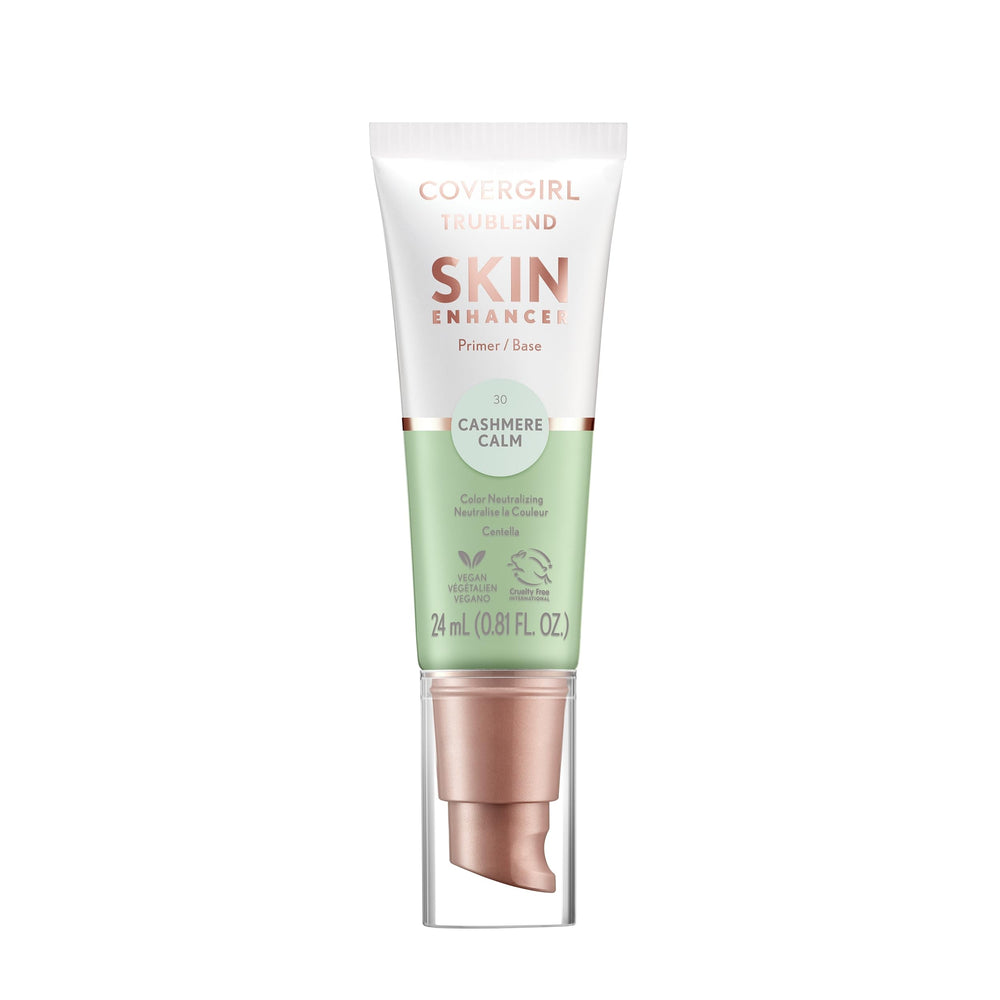 CoverGirl TruBlend Cashmere Calm front packaging showing tube and label for easy identification and benefit