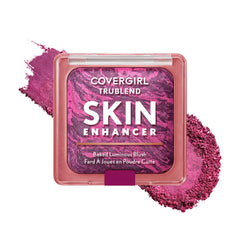 COVERGIRL compact front view showing sleek packaging and immediate color payoff