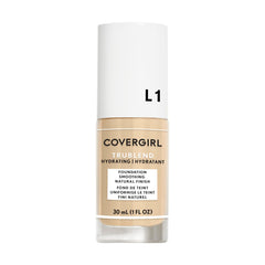 COVERGIRL front bottle showing compact packaging and easy dispensing