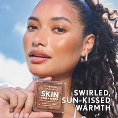 COVERGIRL trublend texture close-up showing blendable suede finish