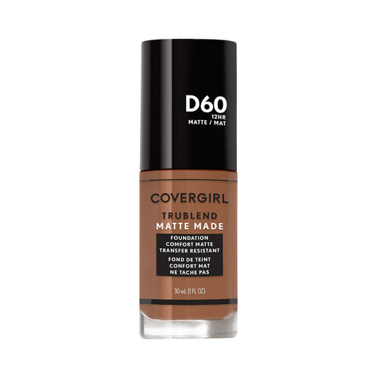 COVERGIRL front bottle showing label and shade for easy identification