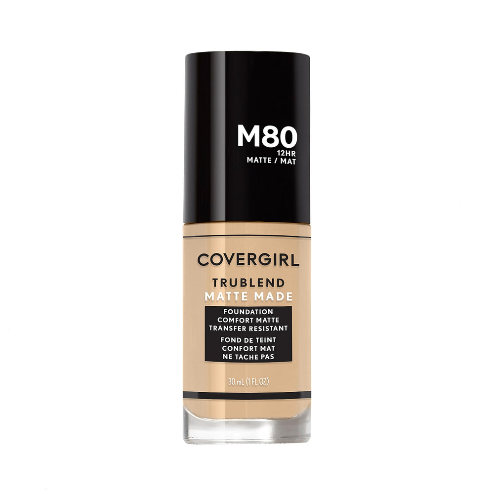 COVERGIRL front packaging showing product and shade, clear identification and styling benefit
