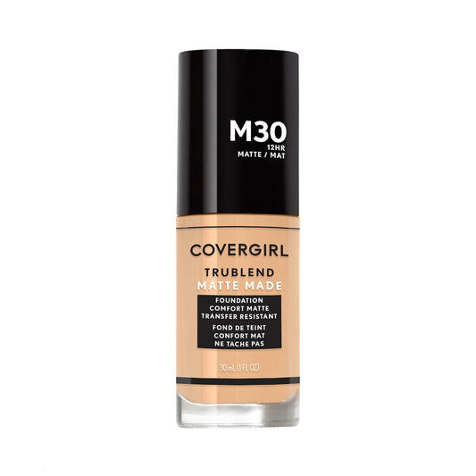 COVERGIRL bottle front view showing product and matte finish benefit
