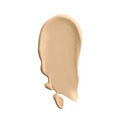 COVERGIRL texture swatches of Caramel Beige showing blendable, matte coverage