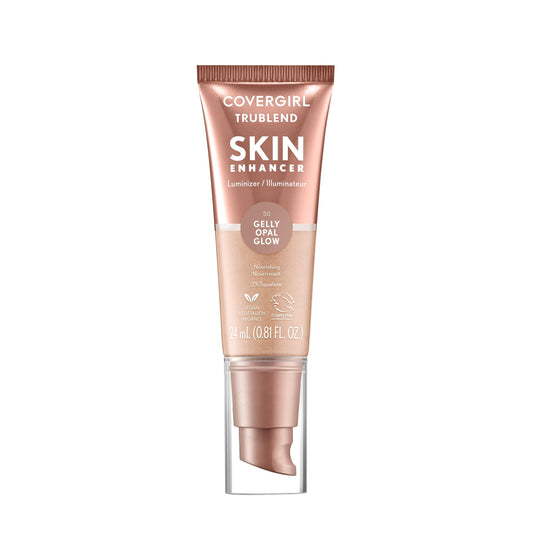 COVERGIRL TruBlend Opal Glow front tube showing product and label for easy identification and portability