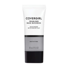 COVERGIRL front packaging showing matte primer, sleek and travel-ready
