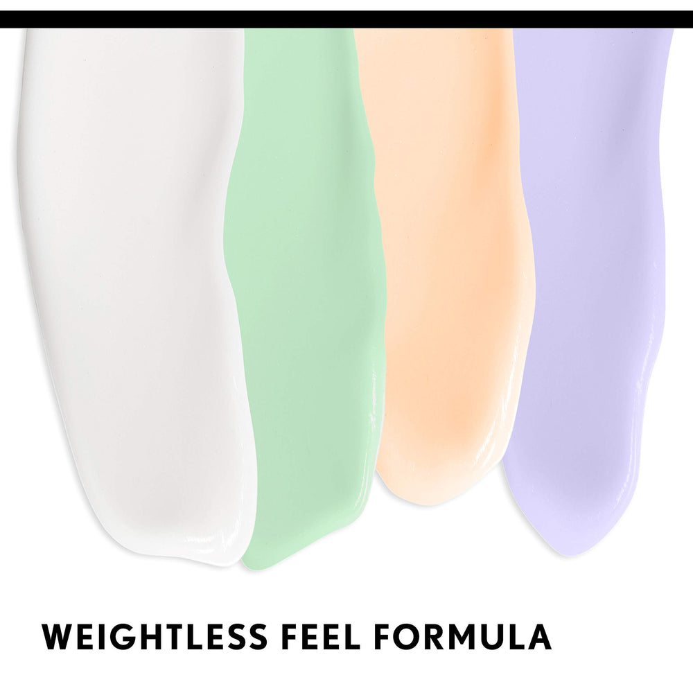 COVERGIRL TruBlend primer texture close-up showing matte, smooth formula for blurring pores