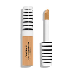 COVERGIRL concealer front view showing compact packaging and clear shade label