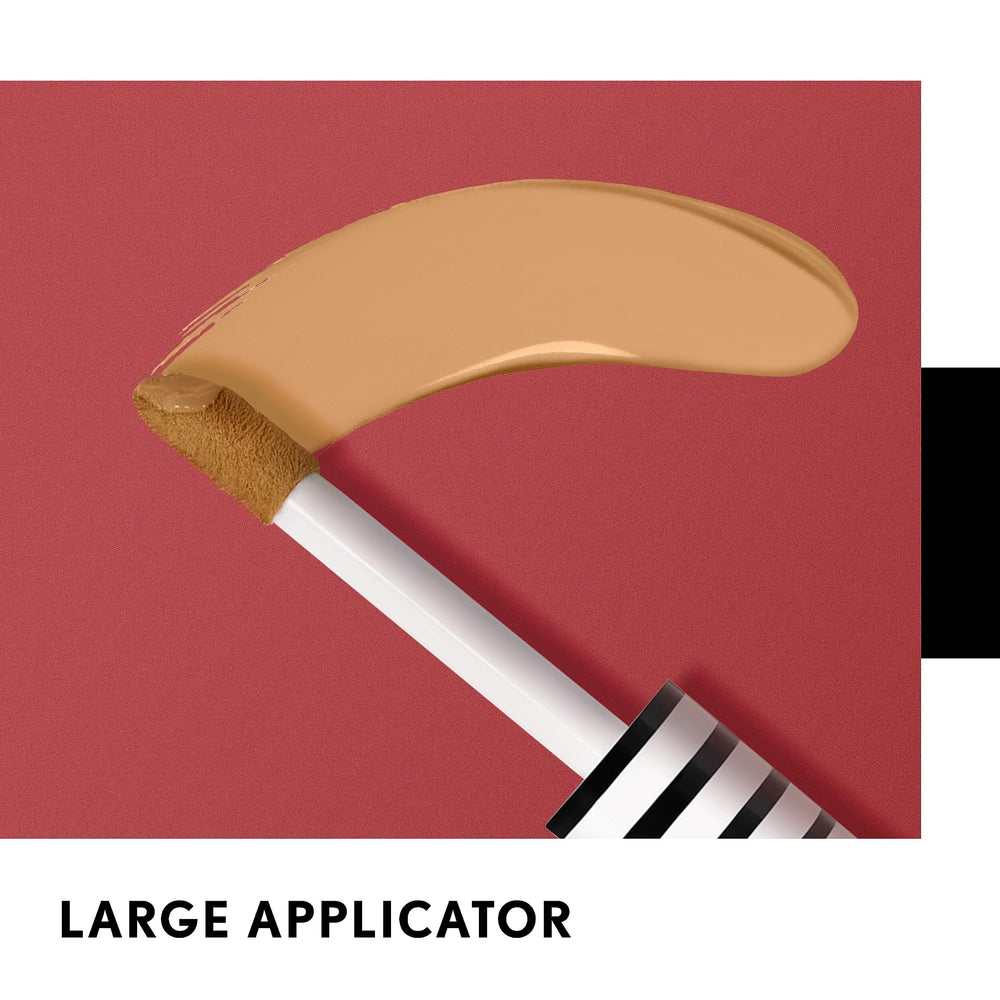 COVERGIRL concealer swatch of M100 Golden Natural on arm showing warm undertone match