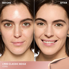 COVERGIRL XL doe-foot applicator demonstrating easy, precise application benefit