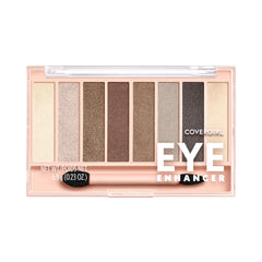 COVERGIRL palette front packaging showing compact neutral design and portability benefit