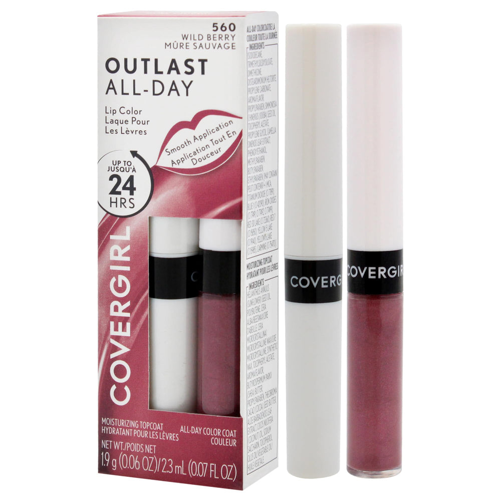 COVERGIRL product in hand illustrating size and travel-friendly convenience