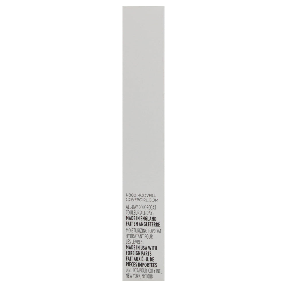 COVERGIRL lips wearing Wild Berry showing smooth, glossy finish and coverage