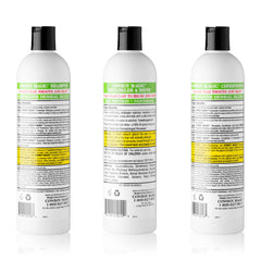 Cowboy Magic bottle closeup highlighting label text and ingredient focus