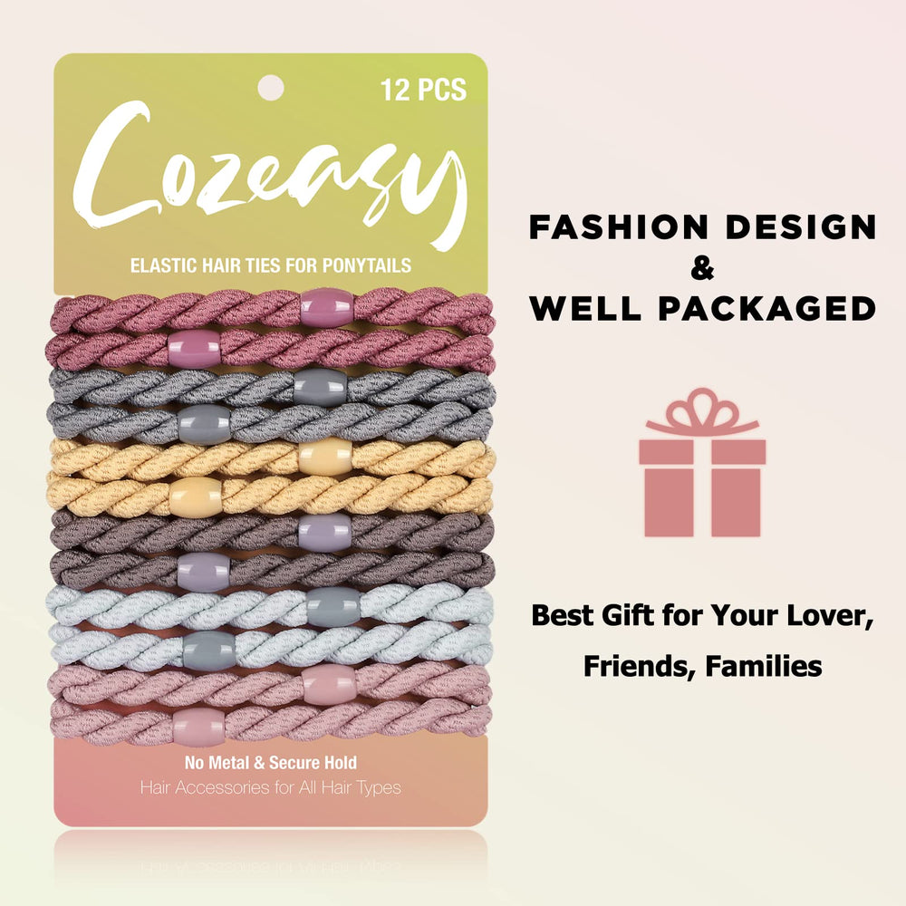 Cozeasy close-up of braided fabric texture protecting hair from snags and breakage